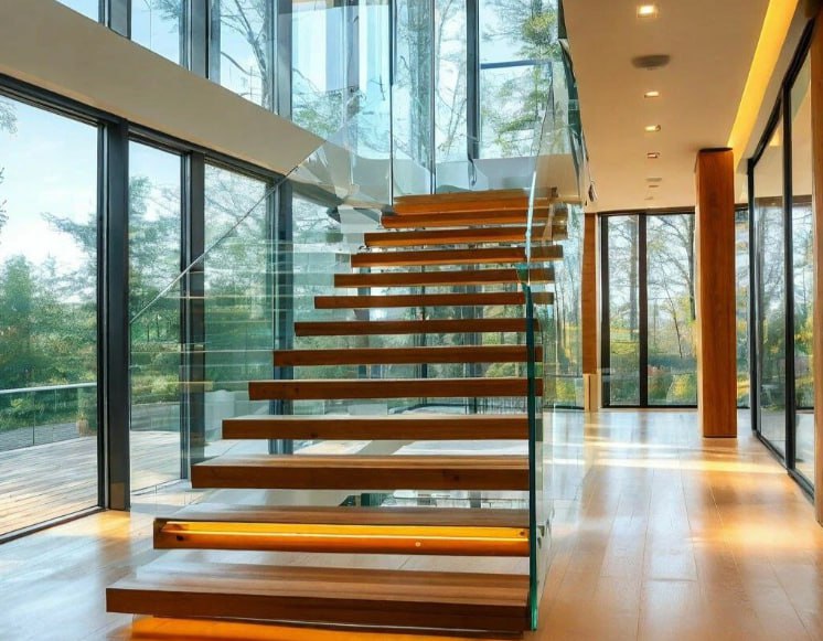 NFG предлагает 15% скидку на стеклянные душевые и лестницы в феврале