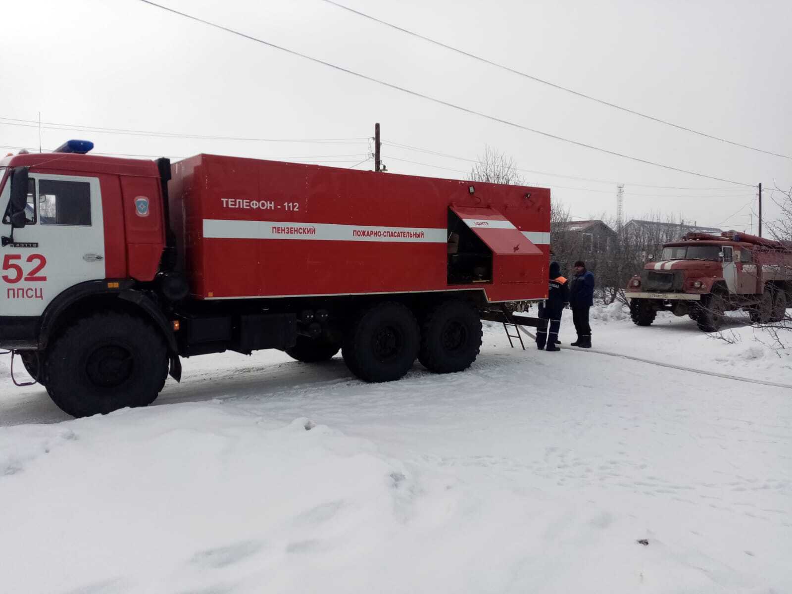 В Городищенском районе нарушение правил привело к пожару в бане