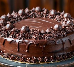 Нежный шоколадный пирог в Великий пост