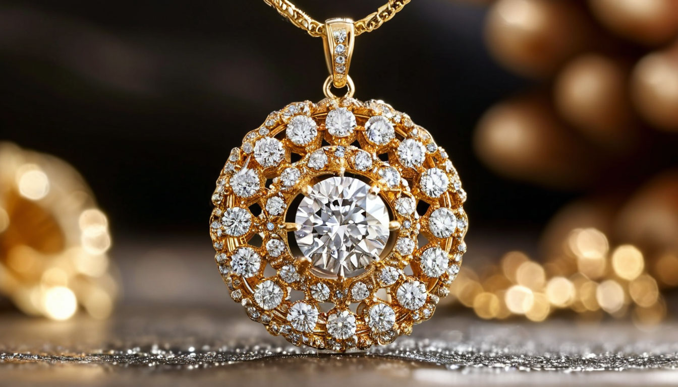 В Кузнецке сотрудник сортировочного центра украл золотую подвеску с бриллиантом