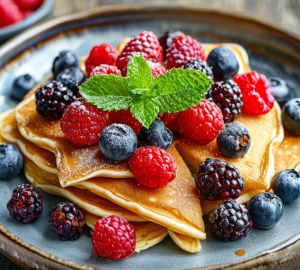 Блины-гурмэ на Масленицу: рецепт с вариациями начинок и изысканной подачей