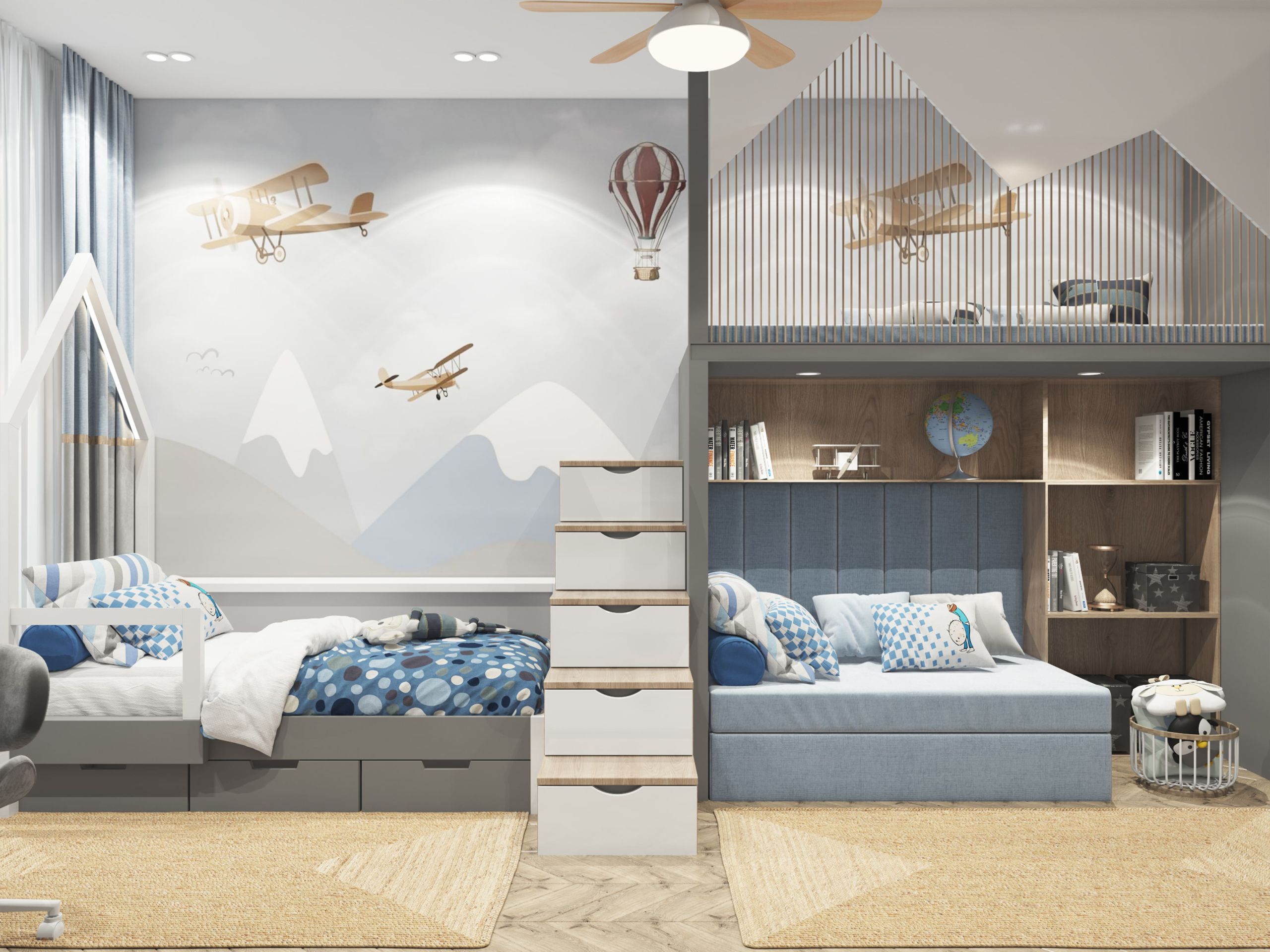 «Термодом» показал дизайн-проект 3-комнатной квартиры в «Ньютоне»