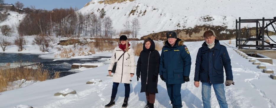 В Пензенской области проверили готовность гидротехнических сооружений к паводку
