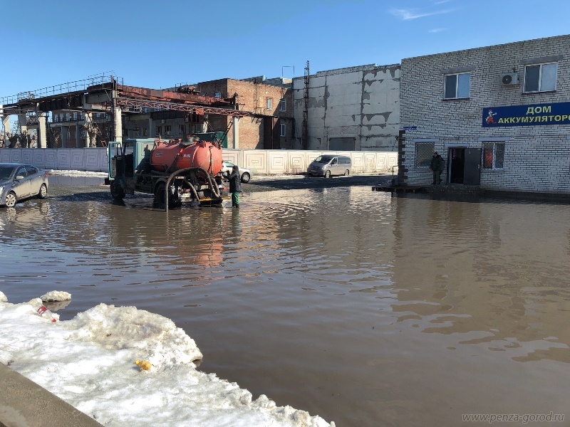 21 бригада готова к борьбе с паводком на дорогах Пензенской области