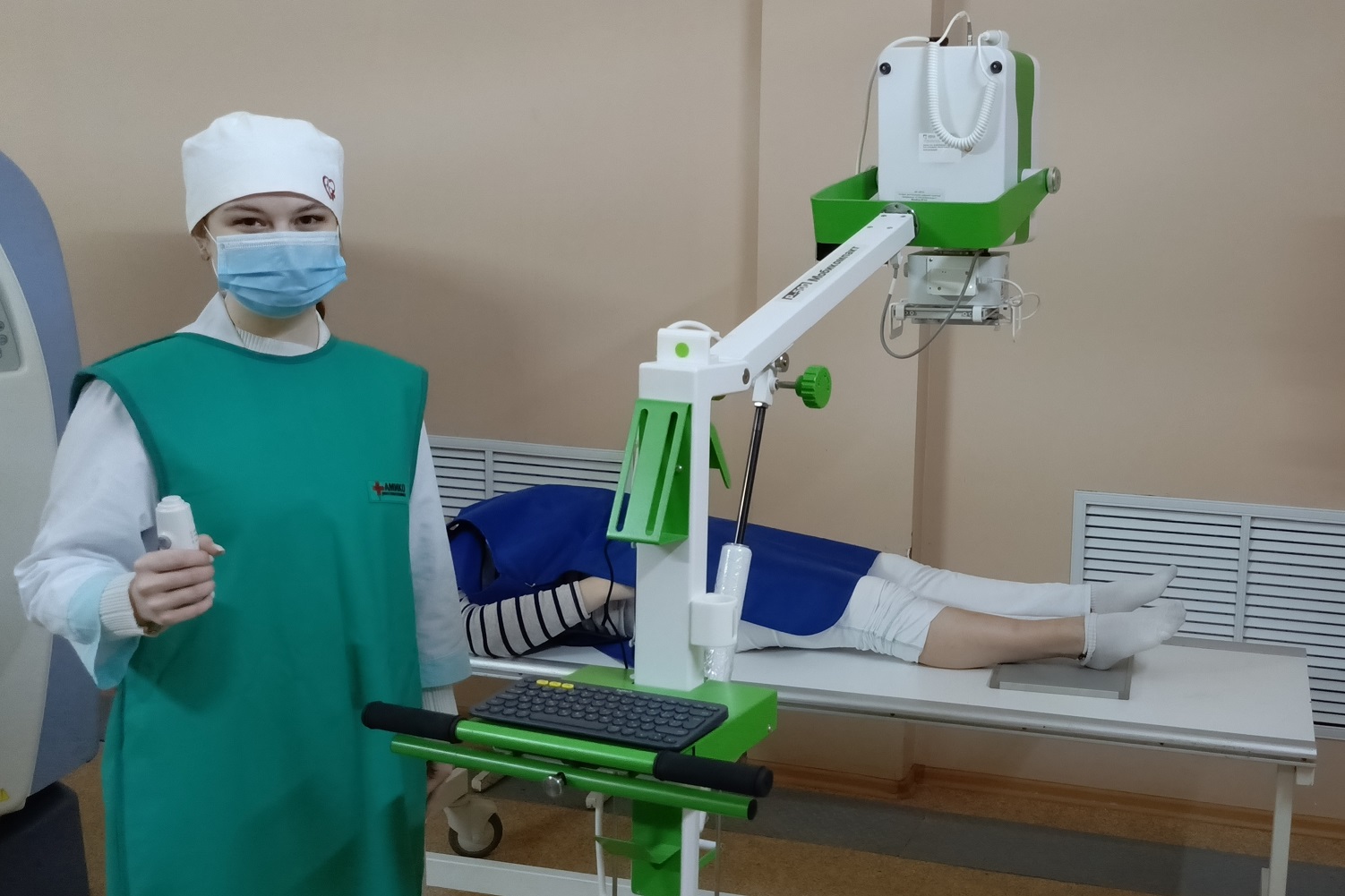 Нижнеломовская больница получила палатный цифровой рентген-аппарат