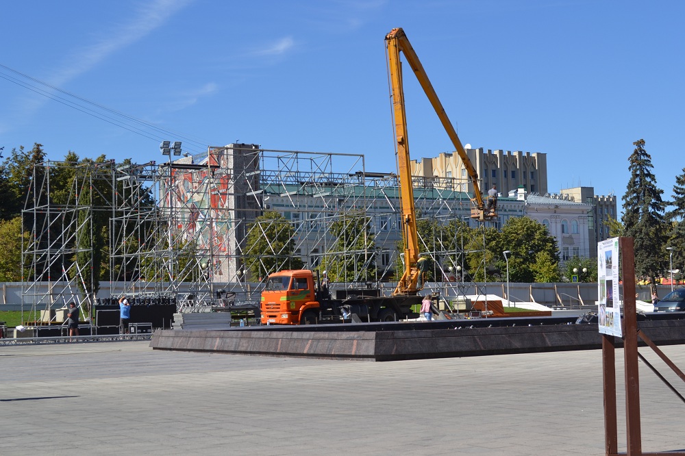 В Пензе готовят к запуску главный городской фонтан