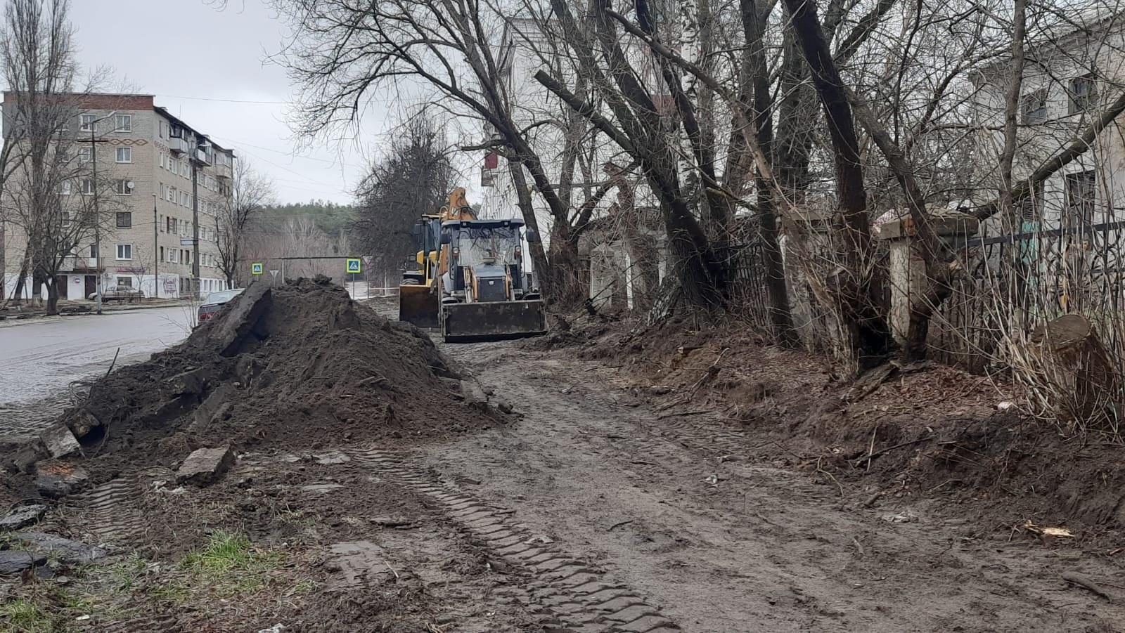 В Сердобске благоустроят тротуары по улице Комсомольской