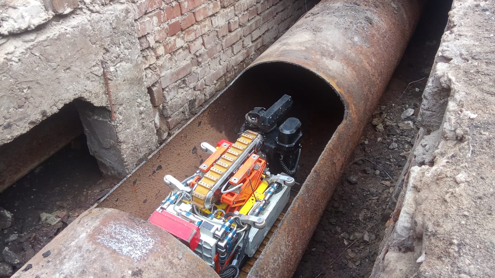 В Пензе начали проверять теплосети с помощью робота