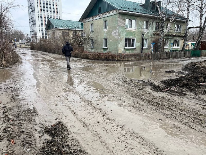 В Пензе на улице Измайлова отсыпят дорогу, ведущую к детсаду №57