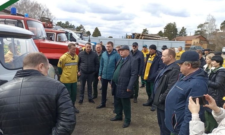 Ришат Алтынбаев проверил готовность к пожароопасному сезону