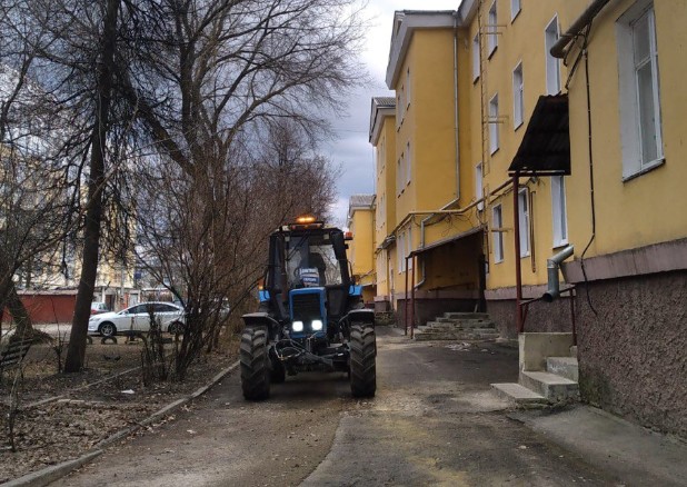 Кузнецк наводит чистоту в рамках областного месячника благоустройства