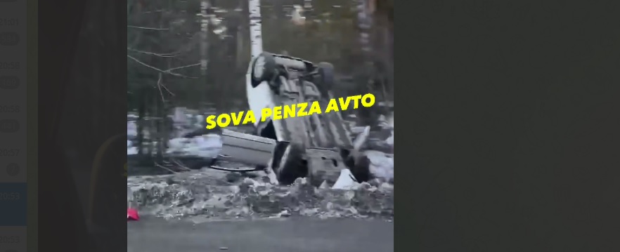 На выезде из Пензы в сторону поселка Монтажный серьезное ДТП