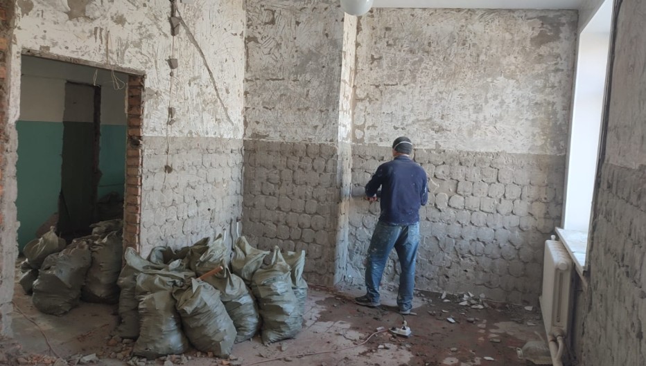 В Башмаковской больнице начался капремонт главного корпуса