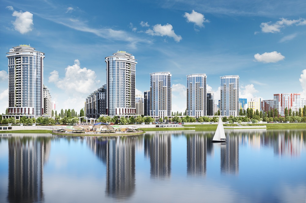 В Спутнике на квартиры с видом на озеро действуют программы рассрочки