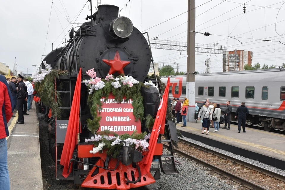 «Паровоз Победы» прибудет в Кузнецк 4 мая