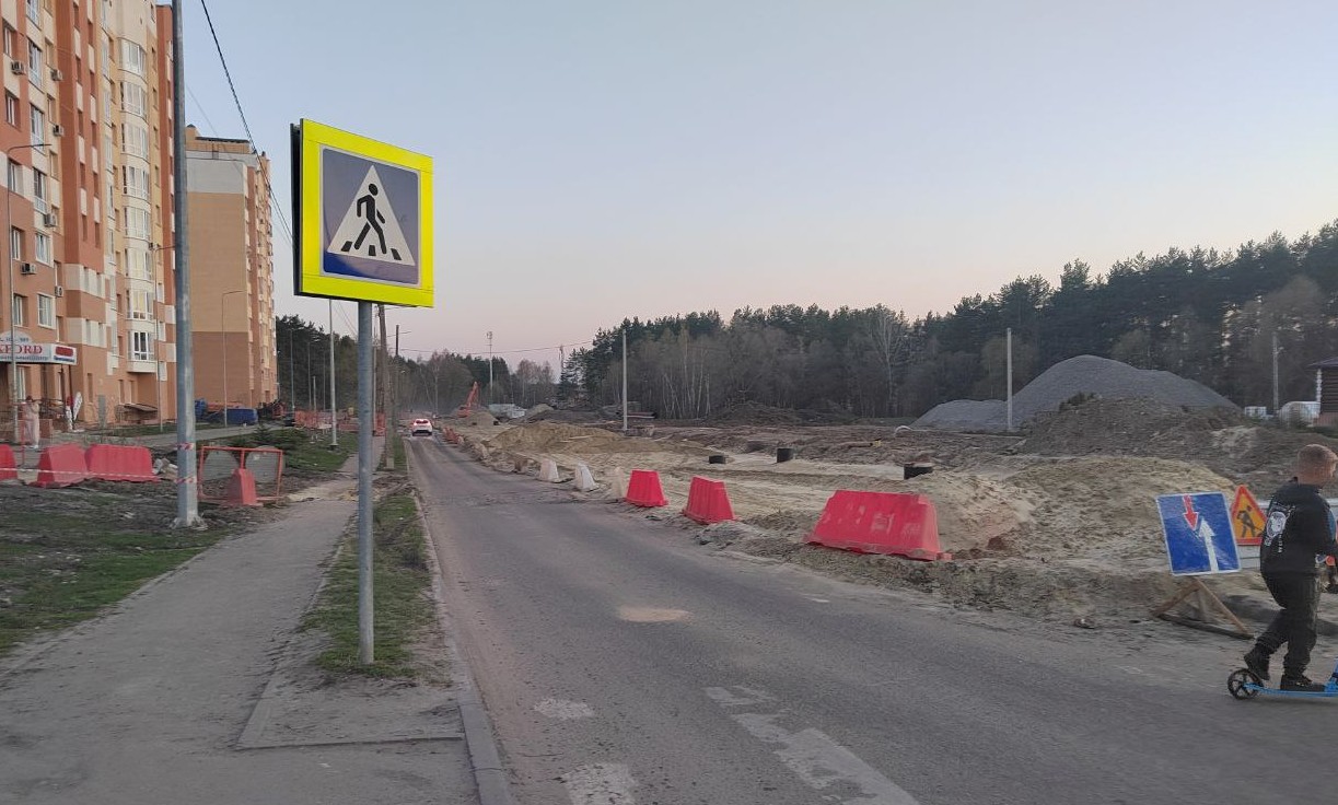 Как продвигается строительство дороги между Антонова и Измайлова в Пензе