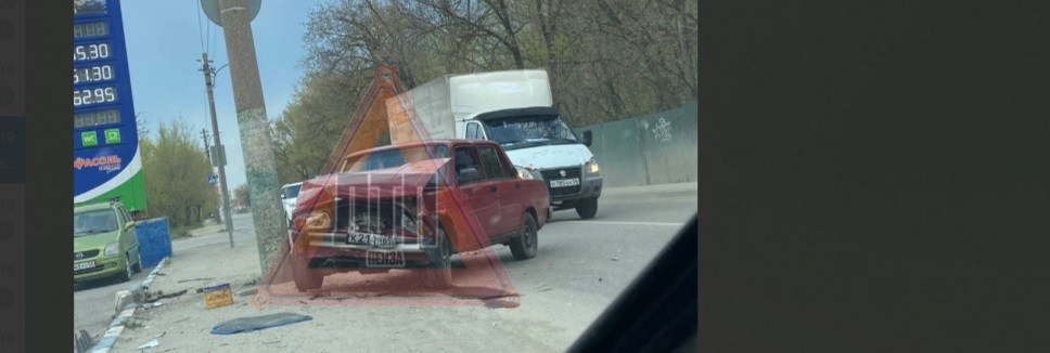 "Жигули" всмятку: лобовое ДТП в Пензе