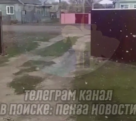 В Сердобском районе 10 апреля пошел снег