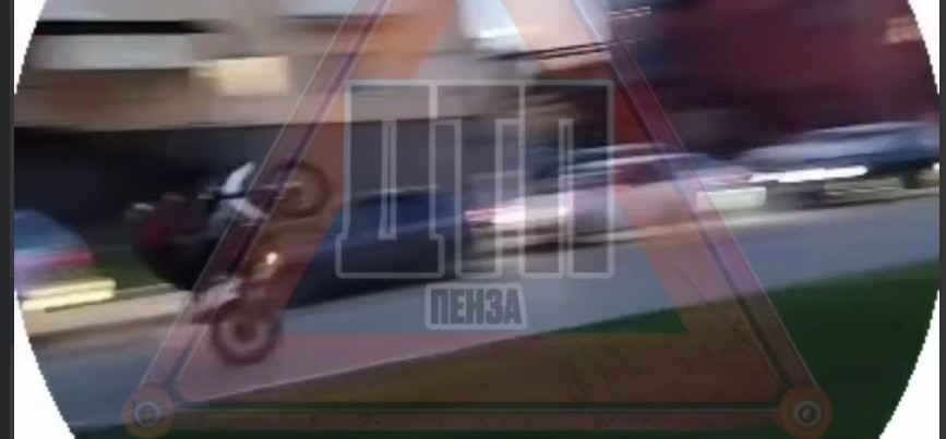 Опасные трюки и ДТП с участием мотоциклистов в Пензе попали на видео