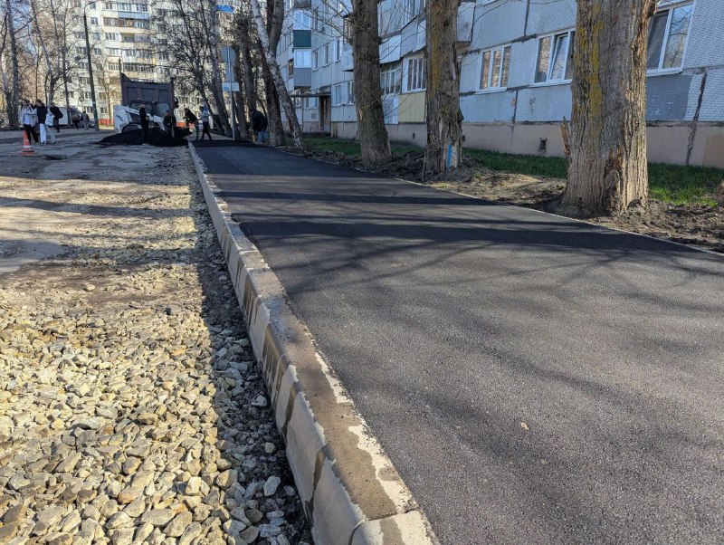 В Пензе возобновили ремонт дорог у гимназии №13
