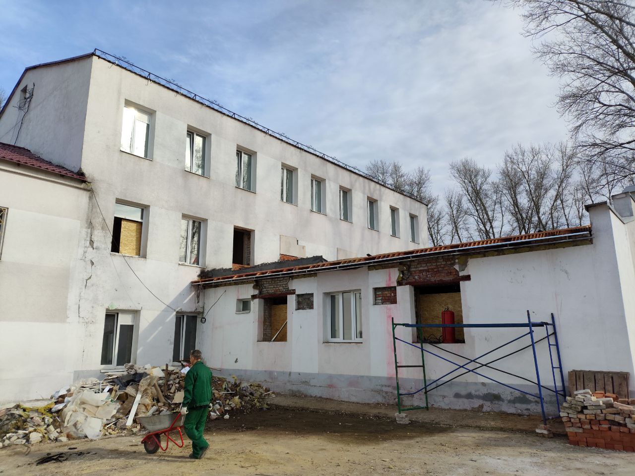 В Пензенской районной больнице обновляют круглосуточный стационар