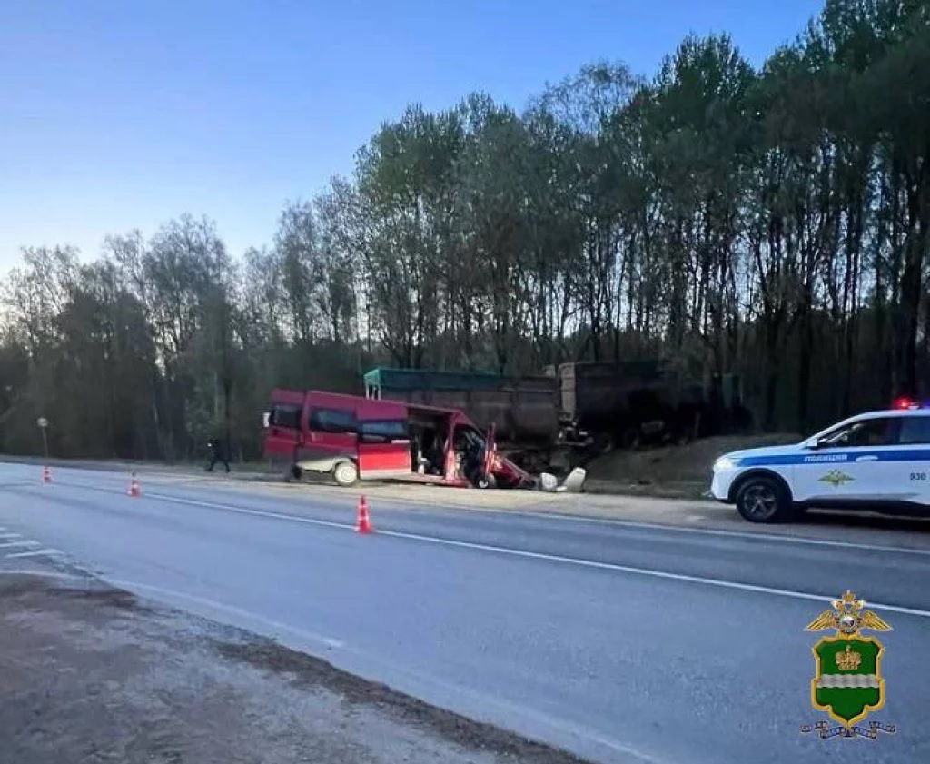 Смертельное ДТП с автобусом в Калужской области: 1 погибший, 11 пострадавших