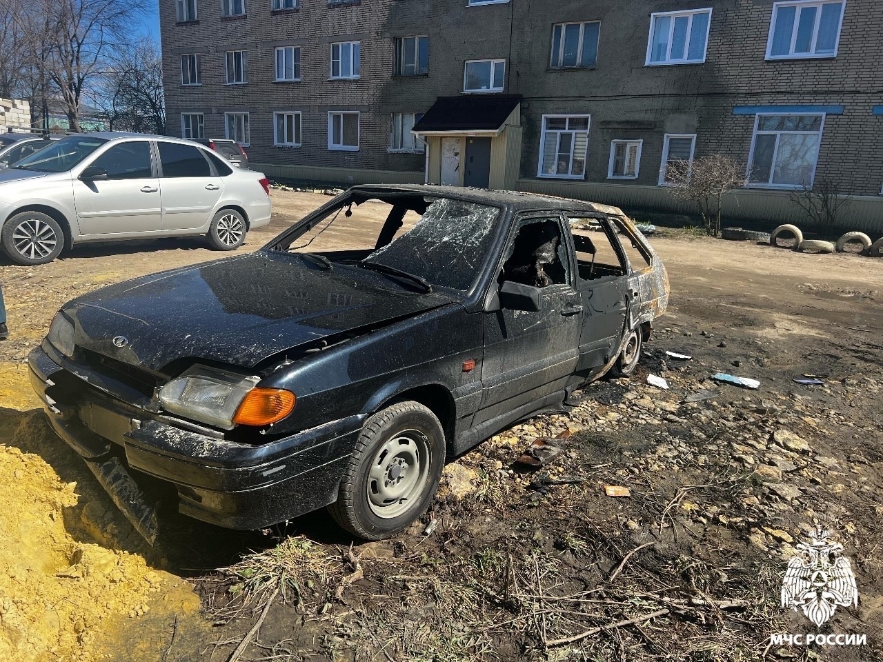 Поджог: стала известна причина возгорания легковушки в Кузнецке