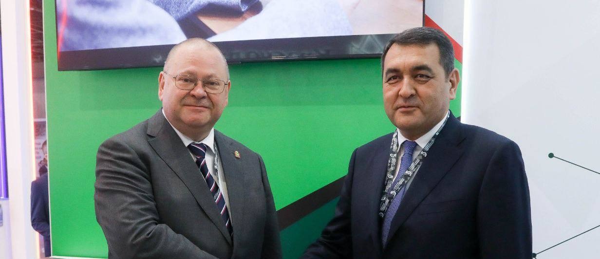 Олег Мельниченко договорился о сотрудничестве с Ферганской областью