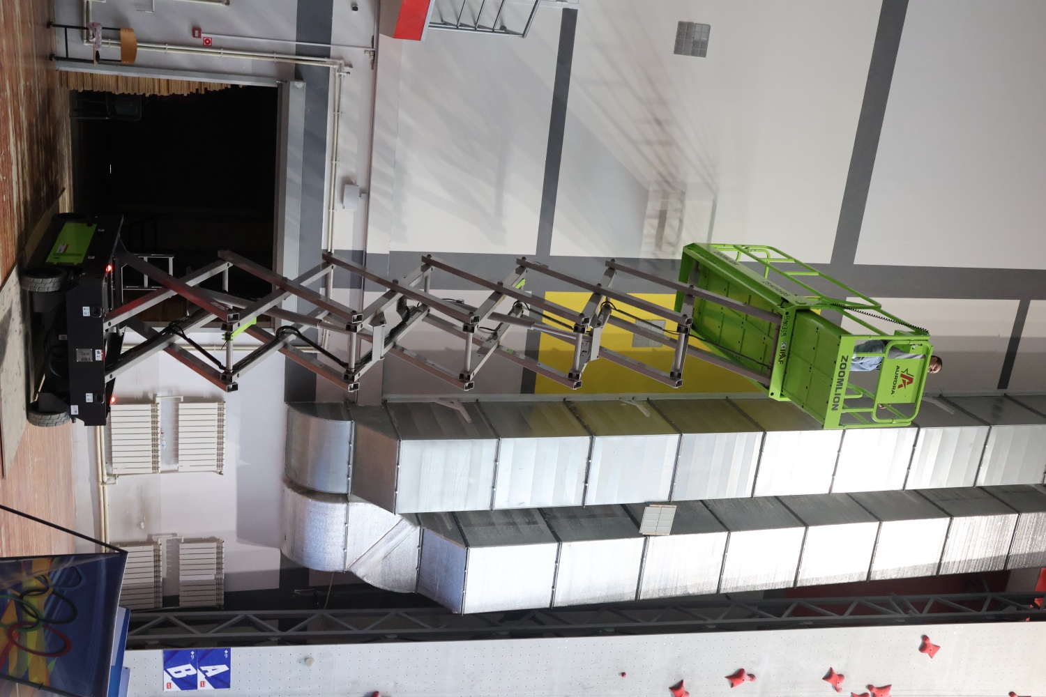 Скалодром в Пензе получил современный подъемник