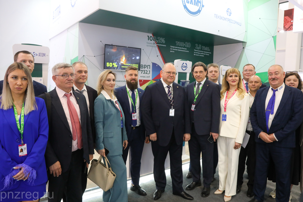 Стали известны первые итоги работы пензенской делегации на выставке Иннопром