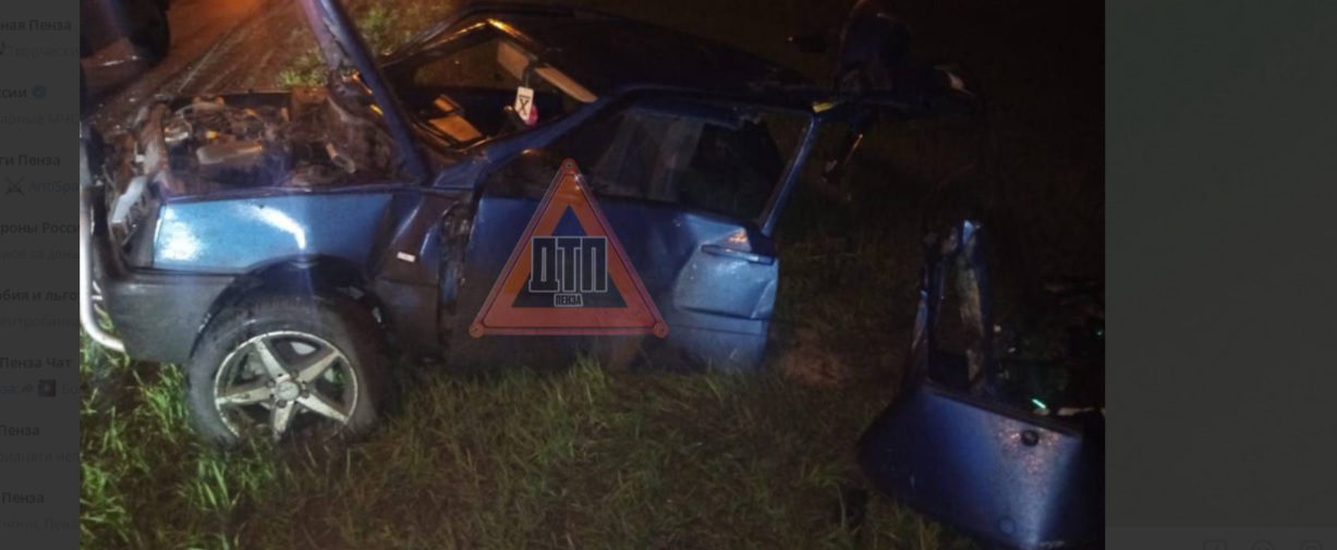 Вторая авария за час произошла на участке М-5 в Пензенской области