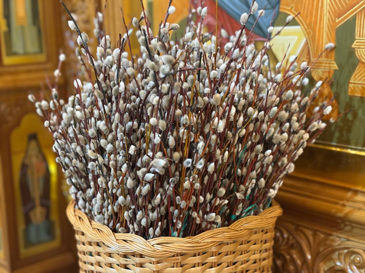 В Пензе освятили вербы в канун праздника