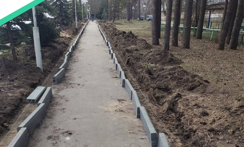 В Заречном благоустраивают путь от Центрального парка до сквера Демакова