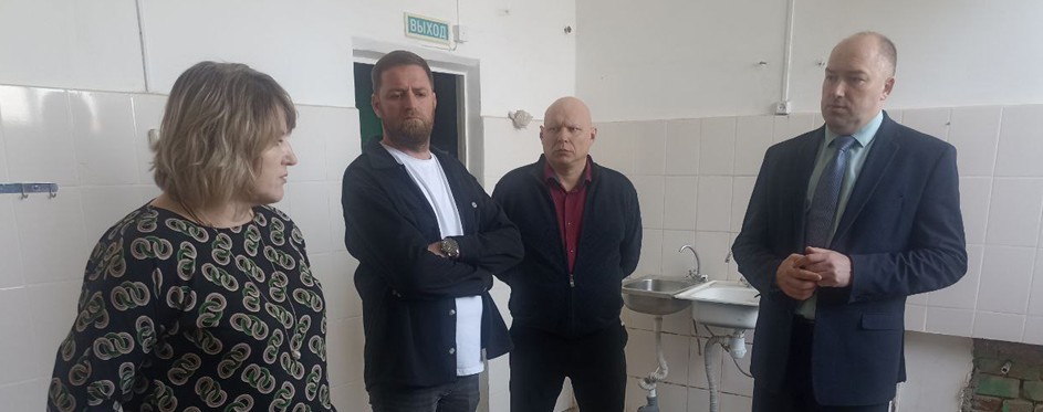 Капремонт школы в селе Нижнеломовского района идет полным ходом