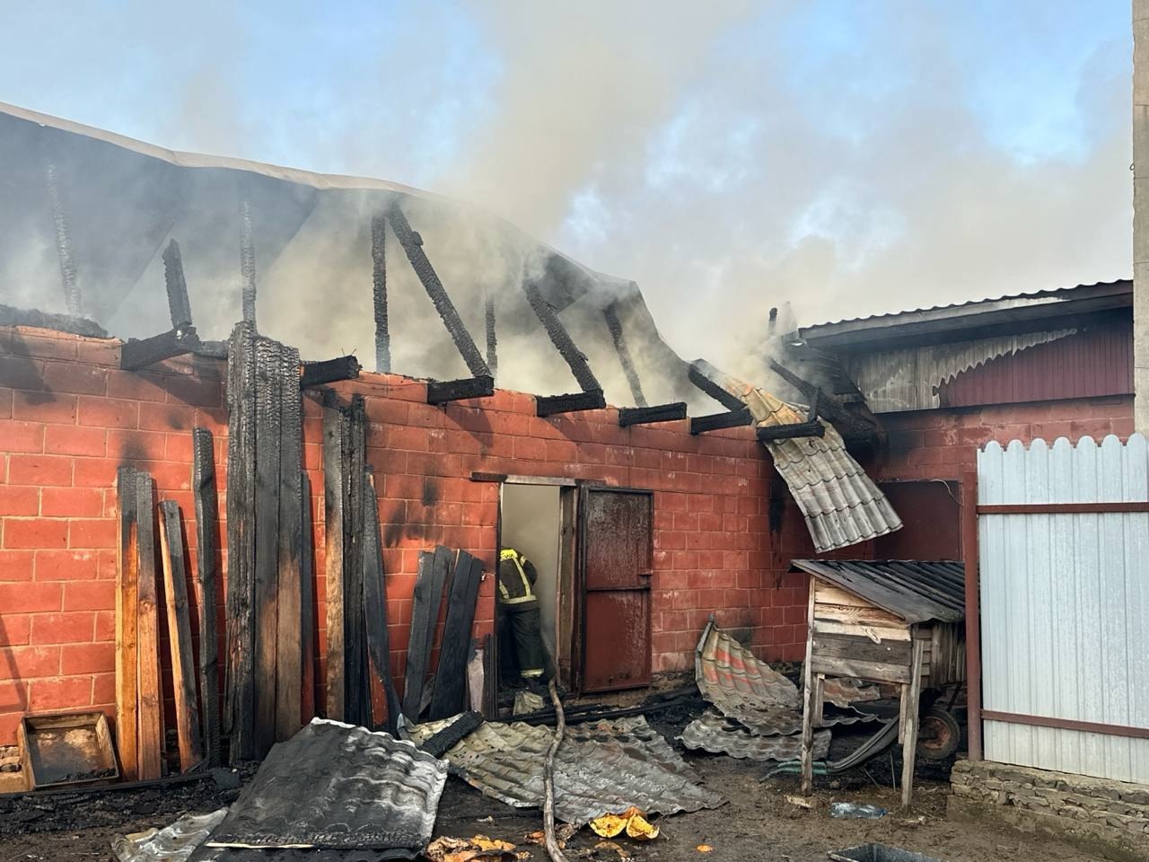 В Пензенской области случился 41 пожар за сутки, три в Городищенском районе