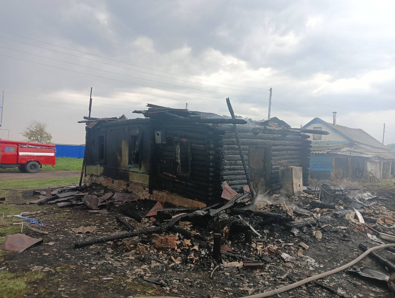 60-летний мужчина погиб при пожаре в Наровчатском районе