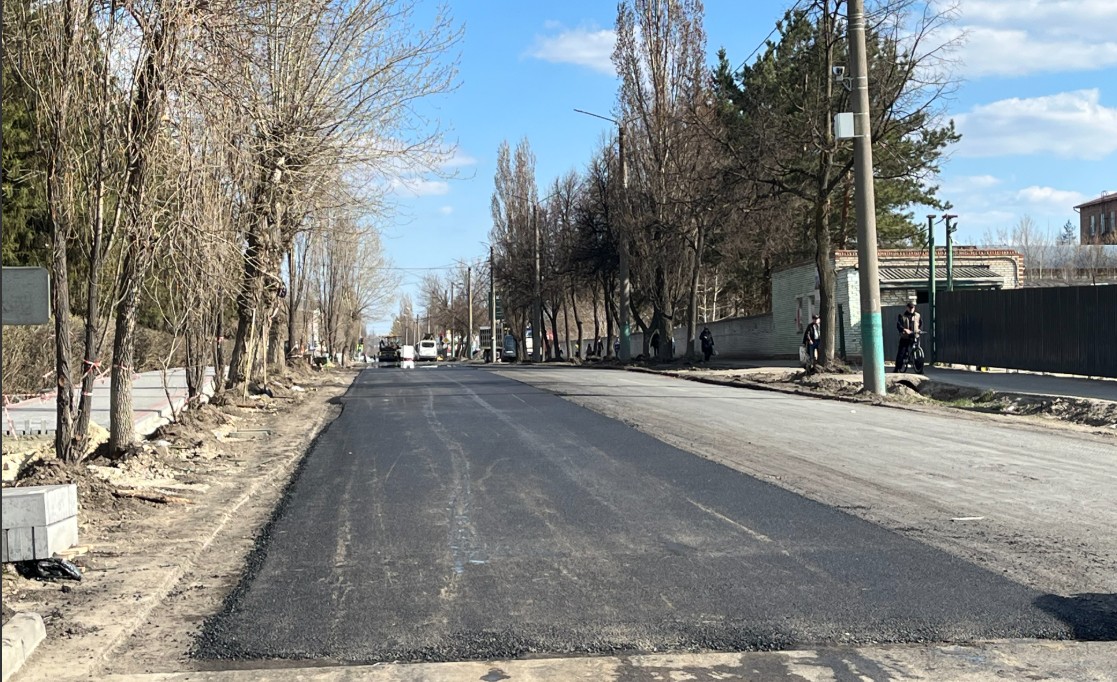 В Кузнецке ремонтируют улицы Белинского и Ленина