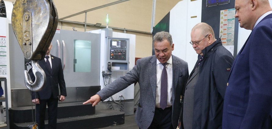 Олег Мельниченко посетил могилевское предприятие-партнера пензенских заводов