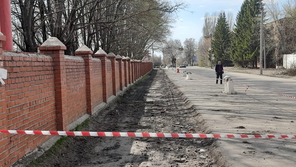 В Сердобске улицу Фрунзе благоустроят до конца лета