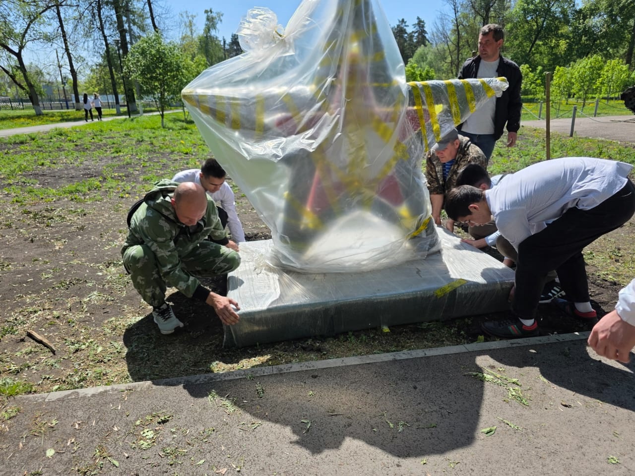 В Сердобске появился новый арт-объект, посвященный героям СВО