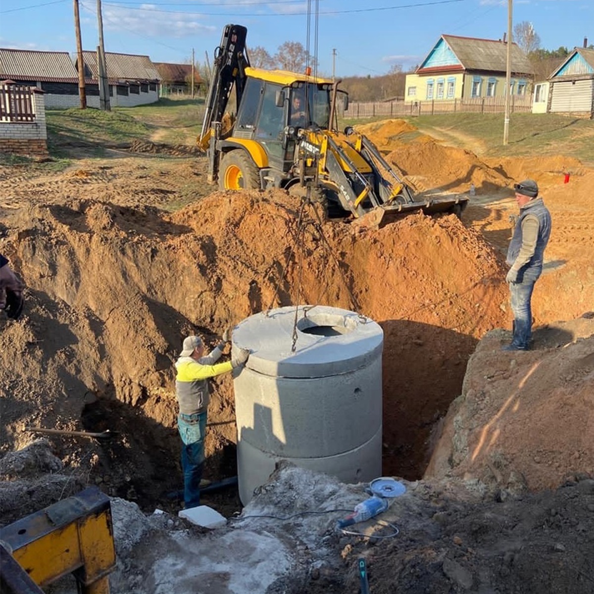 В шемышейском Армиево заменили 1750 метров старых труб