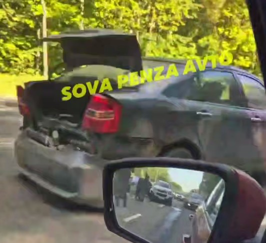 Семь машин попали в ДТП на улице Окружной в Пензе утром 22 мая