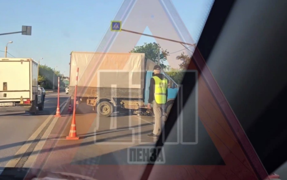 Мотоциклист попал под «Газель» в Пензе на трассе М5