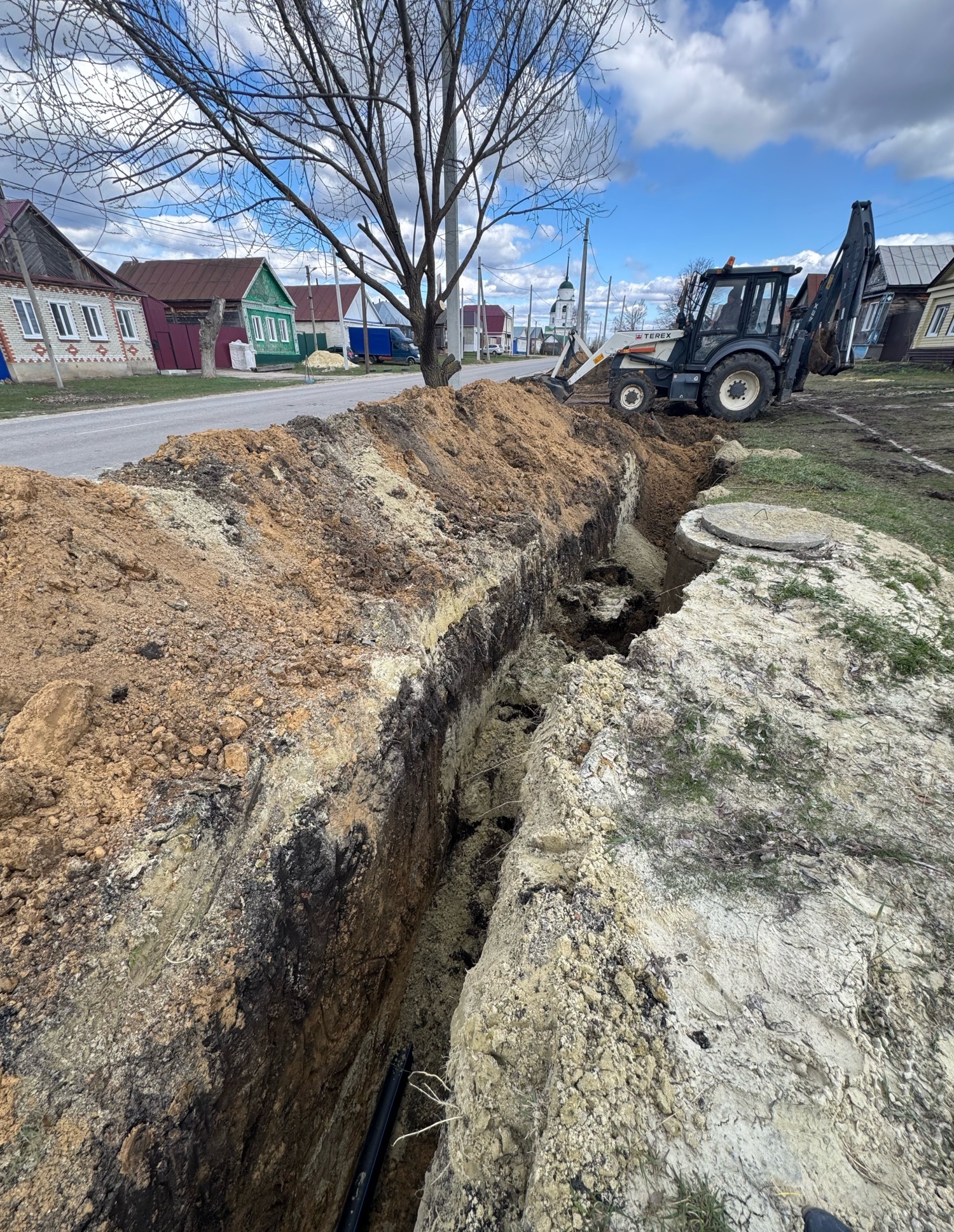 Новый водопровод: в Кузнецком районе завершили работы по обновлению труб
