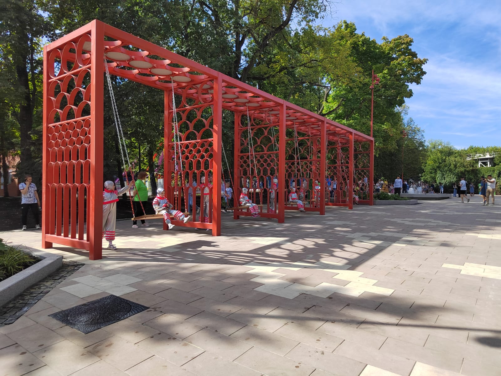 Пензенцев запутали ремонтные работы в парке Белинского