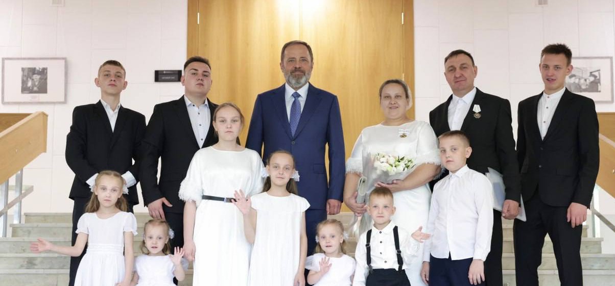 Пензенская семья Беляевых удостоена ордена «Родительская слава»