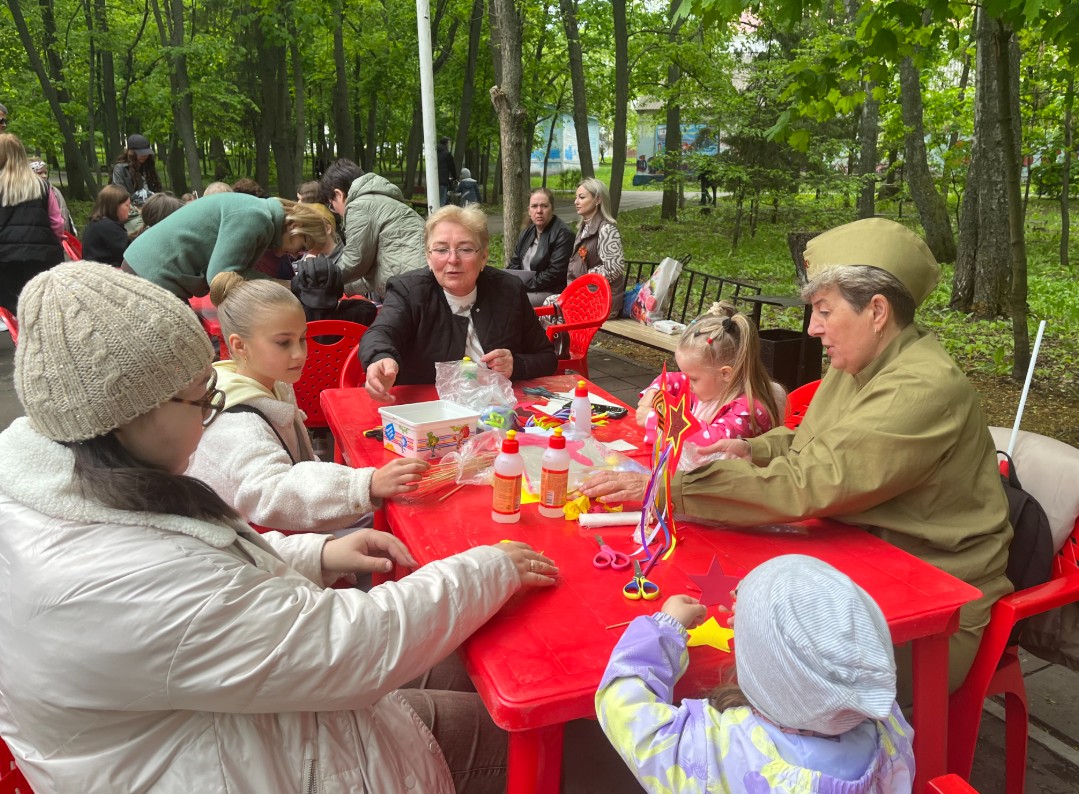 Праздник Победы продолжился в городском парке Кузнецка