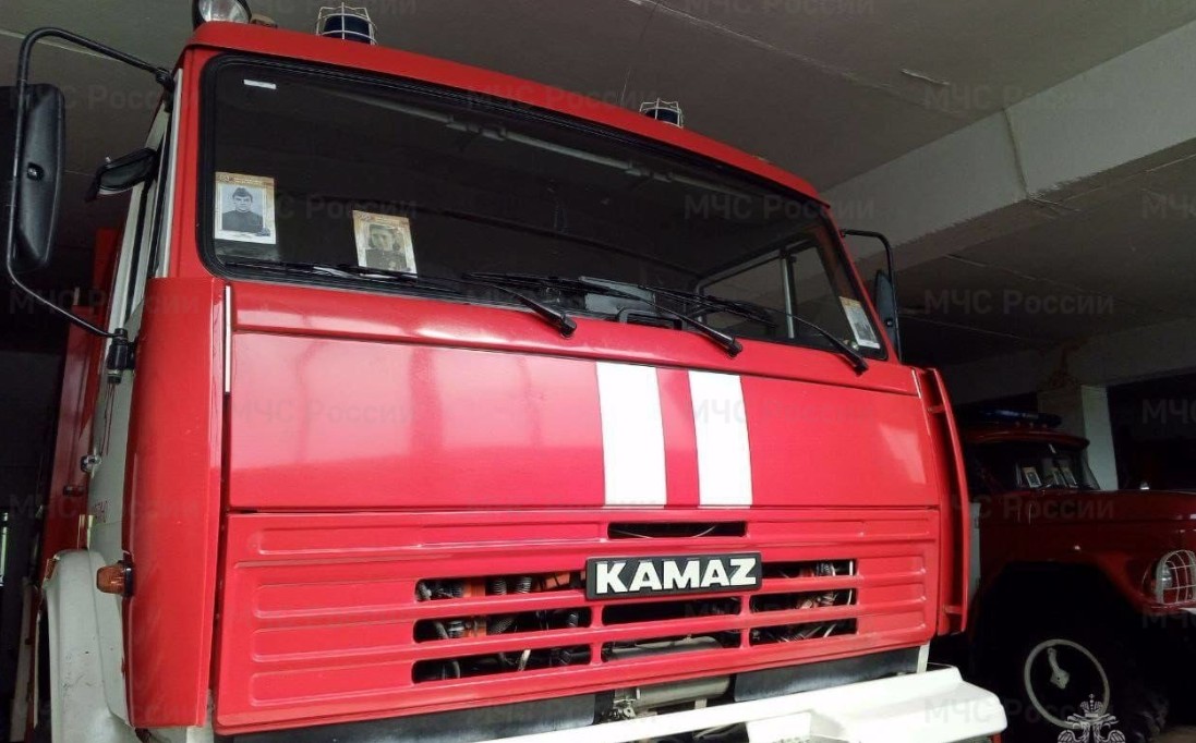 Портреты героев войны украсят пожарные машины в Пензе