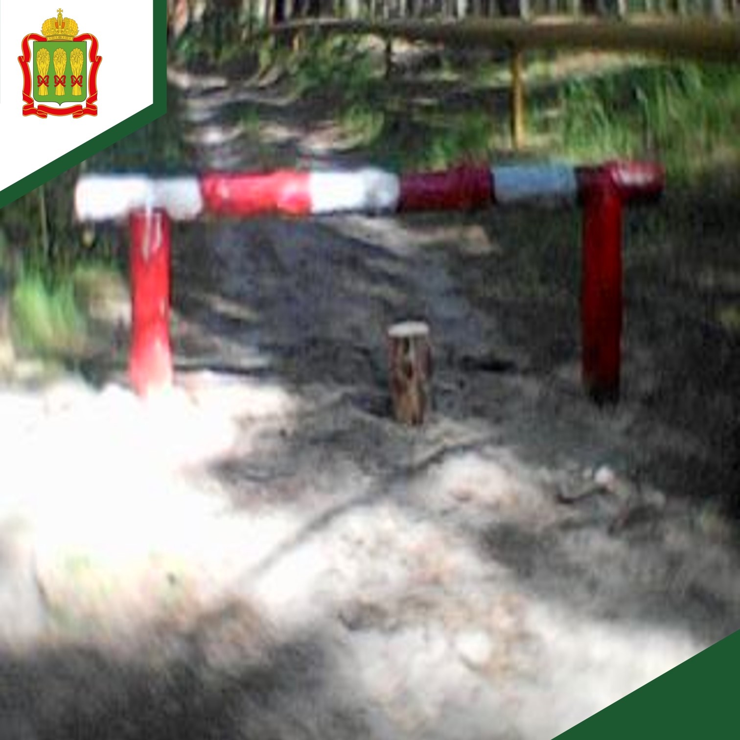 В Ахунском бору установили новые аншлаги