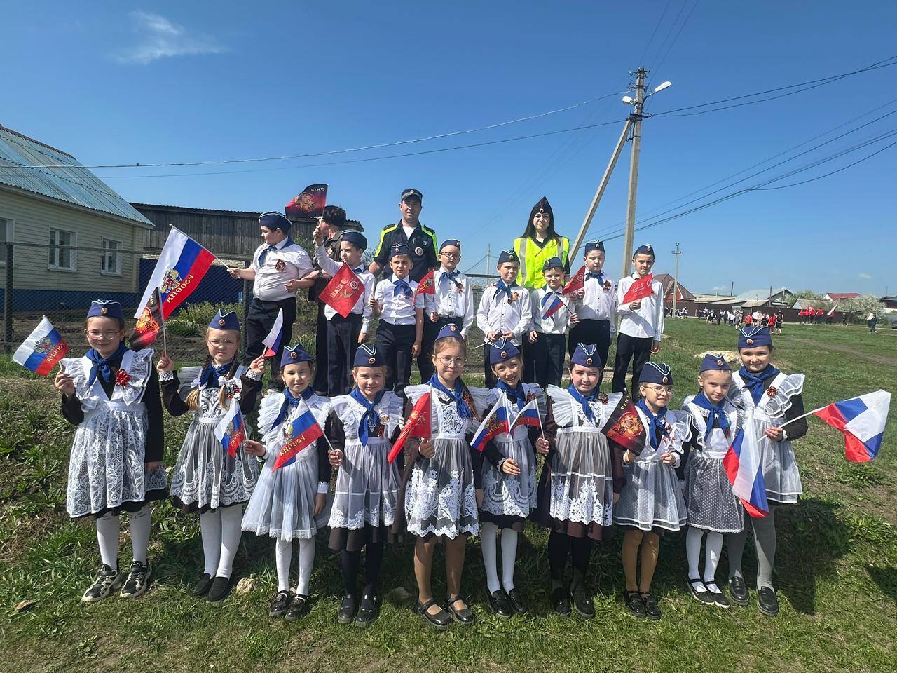 Школьники Кузнецкого района пробежали в честь 80-летия Победы